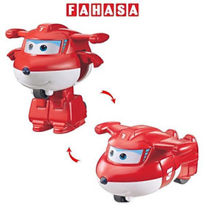 Đồ Chơi Robot Biến Hình Cỡ Nhỏ - Jett Tia Chớp - Super Wings YW780010