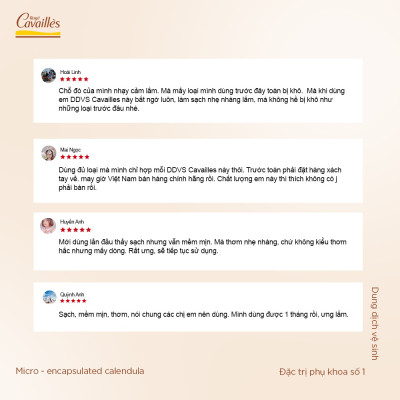 Dung dịch vệ sinh phụ nữ Roge Cavailles - Dưỡng Mềm Mại, Sạch Dịu Êm - Số 1 tại Pháp - 250ml