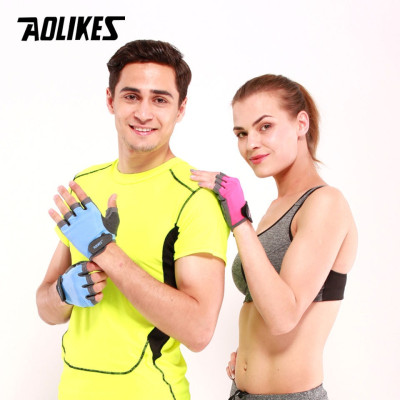 Găng tay tập Gym Nam Nữ AOLIKES A-112 Fitness Breathable Gloves
