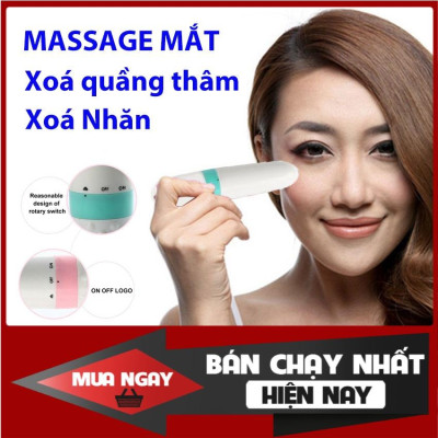 (Hàng Hot) Máy matxa Mắt Chiếc Bút Thư Giãn Chống Thâm Quầng Mắt Mini Cầm Tay Giá Rẻ Loại Tốt Loại Xịn