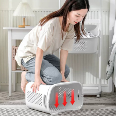 Kệ đựng quần áo, rổ đựng đồ 3 tầng 2 tầng có bánh xe