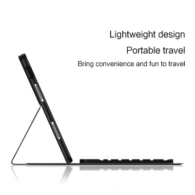 Bao da kèm bàn phím dành cho iPad Air 6 13 inch 2024 , iPad Air 6 11 inch 2024 Bluetooth Keyboard Case có khay để bút chống sốc cao cấp - Hàng chính hãng.