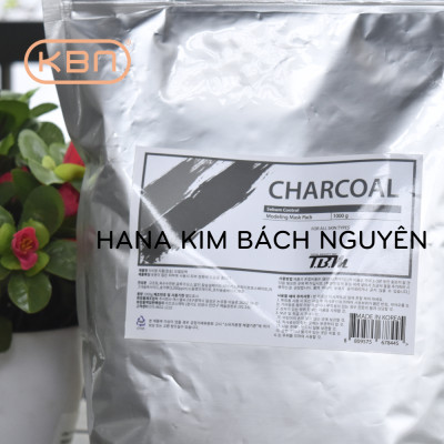[KHUYẾN MÃI] Bột Mặt Nạ Dẻo Than Hoạt Tính Sạch Bã Nhờn Lỗ Chân Lông TBM Hàn Quốc 1kg