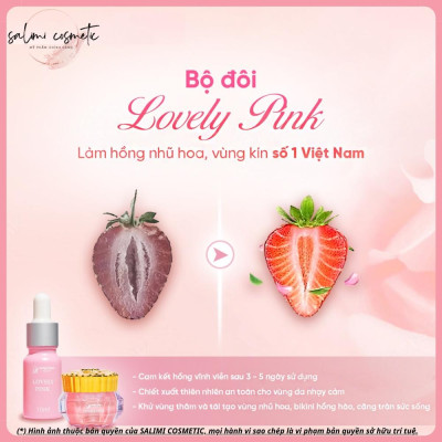 Kem Làm Hồng Nhũ Hoa & Bikini LOVELY PINK, Chăm Sóc Da Vùng Kín & Nhũ Hoa, Dưỡng Da Sáng Hồng