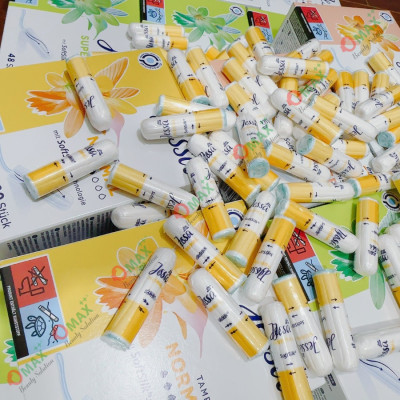 TAMPONS JESSA Đức Dạng Nút - Siêu Thấm Hút - Tiện Lợi - Nhỏ Gọn Dễ Dùng - Hàng Nhập Khẩu - Đủ Các Giọt - Tampon Jessa