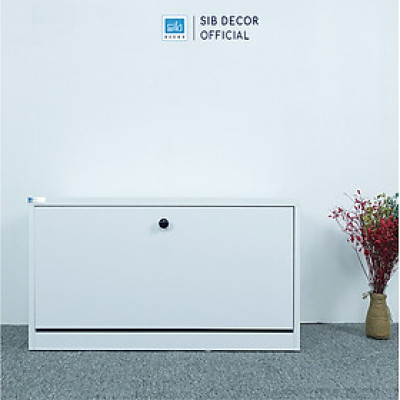 Tủ Giày Thông Minh Với 3 Ngăn Để Giày Bản Lề Xoay, Lắp Ráp Sẵn SIB Decor TG01