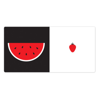 Thẻ Kích Thích Thị Giác Theo Phương Pháp Montessori - TO HAY NHỎ? - Dành cho trẻ 0-3 tuổi