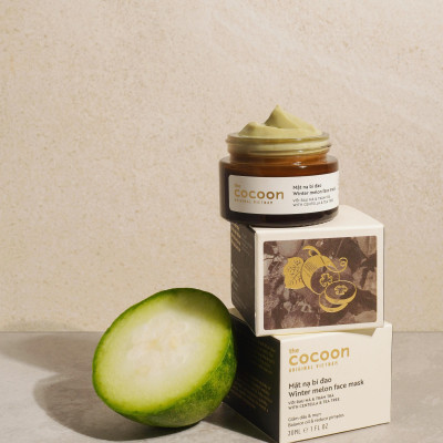 Mặt nạ bí đao the Cocoon 30ml dùng cho da dầu mụn thuần chay