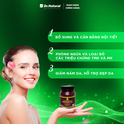 Bộ Sản Phẩm 2 Hộp Viên Uống Bổ Sung Nội Tiết Tố Nữ Úc Dr Natural Hyper Evening Primrose Oil 180 Viên | Hàng Chính Hãng