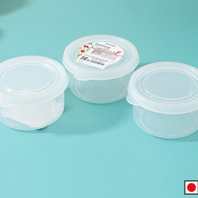 Set 04 hộp chia thức ăn dặm cho bé (70mlx4) hàng nội địa Nhật Bản (Made in Japan)