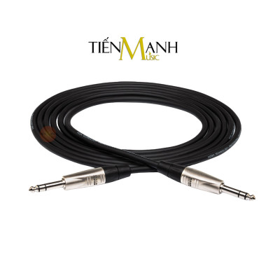 Dây Cáp Loa Kiểm Âm Hosa Pro Balanced Rean by Neutrik 2 Đầu 6ly Stereo TRS HSS-001.5, HSS-003, HSS-005, HSS-010 Studio Monitor Cable Hàng Chính Hãng