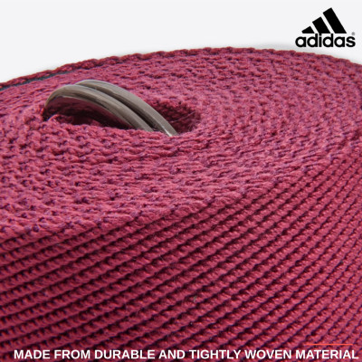 Dây Đai Yoga Chính Hãng ADIDAS ADYG-20201WP-NL Premium Yoga Strap, Dài 253 cm Hỗ Trợ Các Tư Thế Yoga