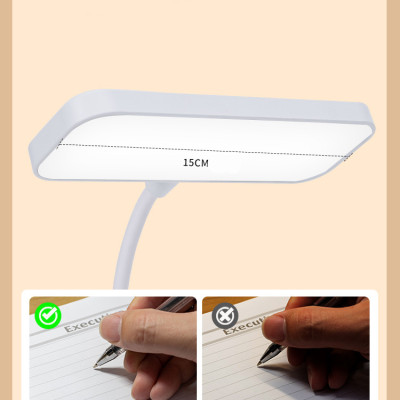 Đèn học LED gắn kẹp bảo vệ mắt chống cận cảm ứng Rhino L203, tích điện đa năng làm việc, để bàn học