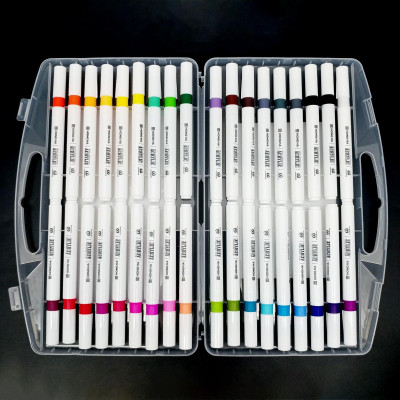 Hộp 36 Bút Lông Màu Acrylic - Hồng Hà 8144