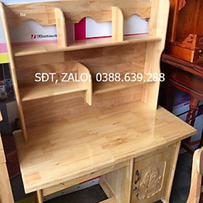 Bàn học sinh gỗ thông 1m