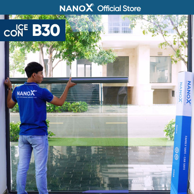 Phim cách nhiệt dán cửa sổ NanoX B30 chống nắng nóng & chống UV mạnh mẽ