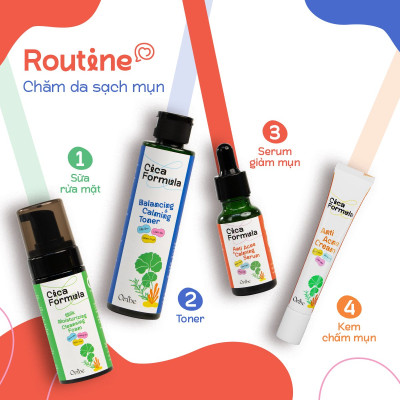 Serum rau má giảm mụn Oribe dịu nhẹ giúp mờ thâm phục hồi da hỗ trợ kiềm dầu 20ml