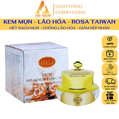 Kem ROSA UV/30 ANTI-AGING WHITENING CREAM 20g - Chống Nhăn - Ngừa Lão Hóa - Giảm Mụn