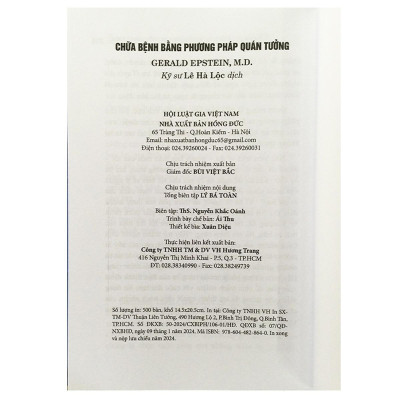 Sách - Chữa Bệnh Bằng Phương Pháp Quán Tưởng - Chính Thông Book