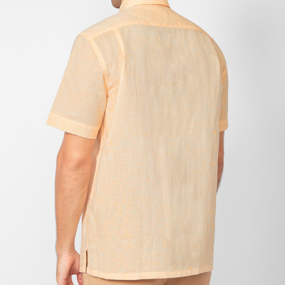 ÁO SƠ MI TAY NGẮN LINEN-V46-014581-YE3