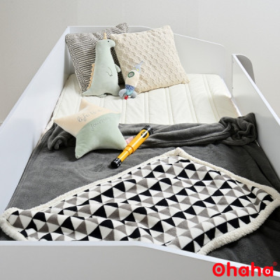 [Kèm Video Thực Tế - Miễn phí vận chuyển & Lắp đặt] Giường tầng trẻ em thông minh cao cấp xếp gọn kèm bàn ghế Ohaha  -  GTXG001