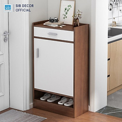 Tủ Giày Nhỏ Xinh Nhiều Ngăn Thương Hiệu SIB Decor TG26