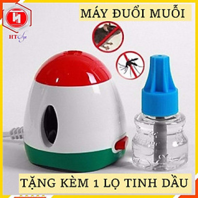 Máy Đuổi Muỗi Bằng Tinh Dầu, Tặng Kèm 1 Lọ Tinh Dầu, Hiệu Quả Và An Toàn Cho Sức Khoẻ