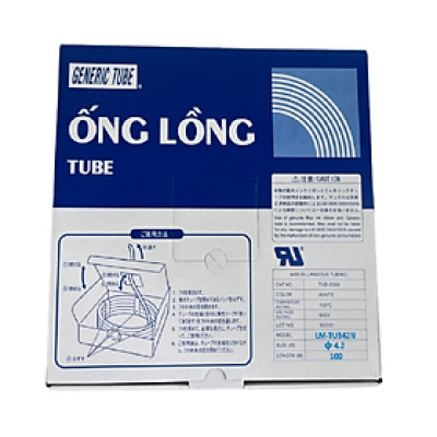 Ống lồng GenericTube LM-TU342N (4.2mm, 100m/cái) - Hàng chính hãng - Dùng cho máy in ống lồng đầu cốt