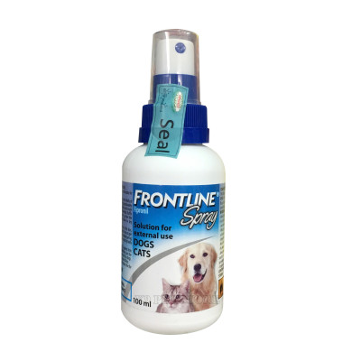 Xịt ve rận FRONTLINE SPRAY- Phòng và Diệt Ve Rận, Bọ Chét cho Chó Mèo (100ml)