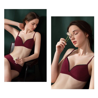 Áo Lót Kiểu Pháp Không Gọng Áo Ngực Mỏng Viền Ren (AL31)