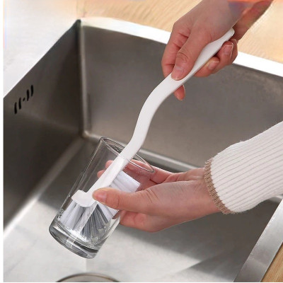 Bàn Chải Cọ Rửa, Vệ Sinh Chai Lọ, Cọ Góc Chữ L Tiện Dụng Nhà Bếp Và Phòng Tắm, Bàn Chải Có Tay Cầm Dài Chắc Chắn. Takyhome 5153