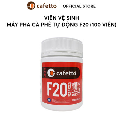 [Hàng chính hãng] Viên vệ sinh máy pha cà phê tự động Cafetto F20 (100 Viên/ 200 Viên)