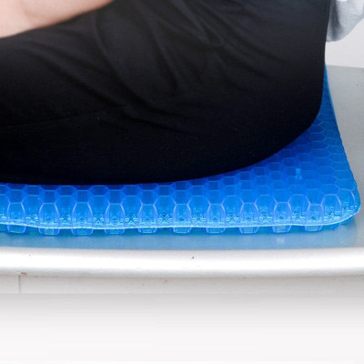  Đệm ngồi 3D thông minh Silicon , tổ ong , co giản đàn hồi cao ,bảo vệ cột sống , thoáng khí   ,ngăn ngừa mồ hôi ,chống trĩ , thoát vị đĩa đệm ,chống trơn trượt ,không biến dạng ,không thấm nước phù hợp với dân văn phòng, học sinh, sinh viên ,bác tài 