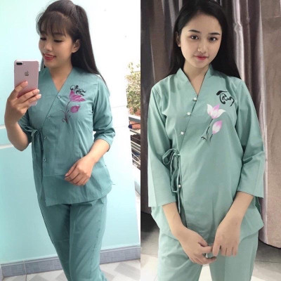 ĐỒ LAM ĐI CHÙA -Thư Pháp Trang Nhã