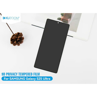 Kính cường lực Kuzoom chống nhìn trộm cao cấp cho Samsung S25 Ultra/ S25+/ S25/ S24 Ultra / S24+/ S24 , S22 , S23 , S22 Plus , S23 Plus - Hàng chính hãng