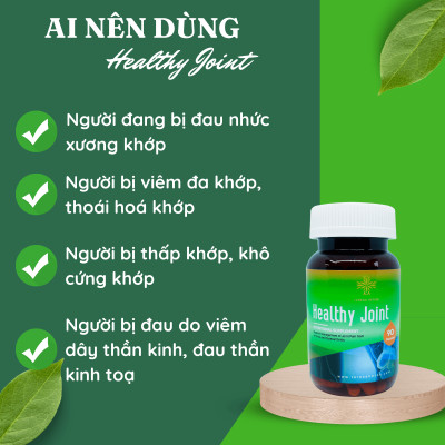 Thực phẩm bảo vệ sức khỏe Khớp khỏe mạnh Teresa Herbs Healthy Joint (lọ 90 viên)
