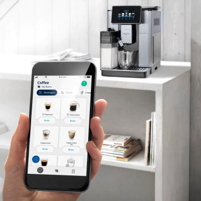 Máy pha cà phê Delonghi ECAM610.75.MB - Hàng Chính Hãng