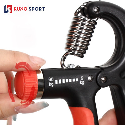 Combo 2 Dụng Cụ Tập Gym Kìm Bóp Tập Cơ Tay Lực Từ 5 Đến 60KG Tùy Chỉnh Có Bộ Đếm Số  Và Gậy Bẻ Tập Tay Power Twister Lực Bẻ Từ 20 Đến 60KG