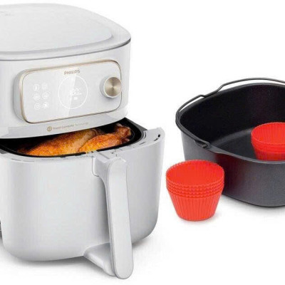 Nồi chiên không dầu Philips Combi 7000 HD9876 hàng chính hãng