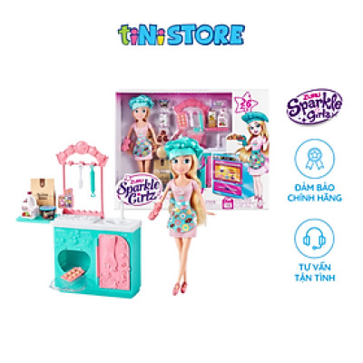 Bộ Đồ Chơi Búp Bê Làm Bánh Sparkle Girlz 100183