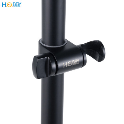 Thanh treo tay sen tắm cơ động inox 304 sơn đen Hobby home decor GVST3