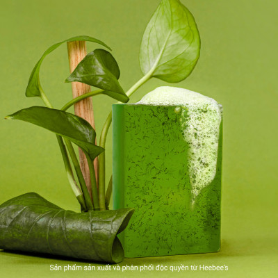 Xà Bông Tắm Thuần Chay Cao Cấp Lá Trầu Không Heebee