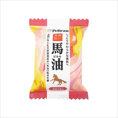 Xà Phòng Rửa Mặt Chiết Xuất Từ Dầu Ngựa Pelican Family Soap Horse Oil (80 G)