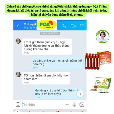 5 Hộp Ích Khí Thăng Dương PQA Hỗ Trợ Giảm Các Triệu Chứng Sa Tử Cung, Điều Bổ Tỳ Vị Hộp 10 Ống