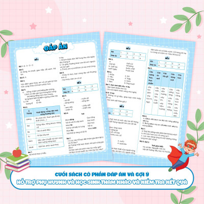 Sách - Đề Ôn Luyện Và Tự Kiểm Tra Toán + Tiếng Việt Lớp 2 - Combo 4 Cuốn - Megabook