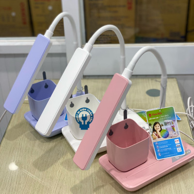 Đèn bàn LED cảm ứng RD-RL-45 6W có ngăn đựng bút tiện lợi - Hàng chính hãng
