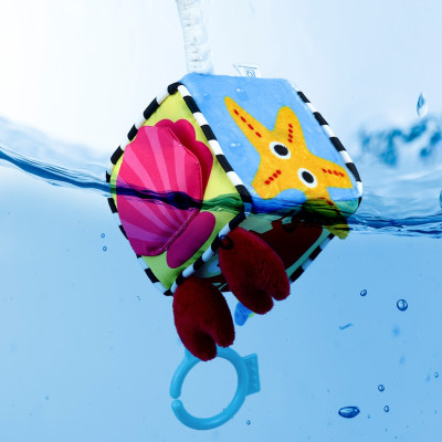 Đồ Chơi Montessori Khối Vải Xúc Xắc Luyện Kỹ Năng Nhiều Chủ Đề