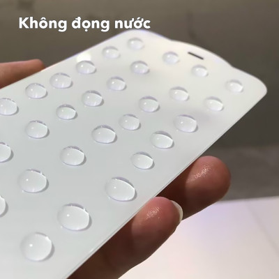 Kính cường lực không màu viền full tràn màn hình, có lưới lọc bụi lỗ loa, kính dán trong suốt toàn bộ cho iPhone - Hàng chính hãng
