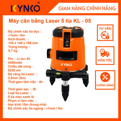 MÁY CÂN BẰNG LASER 5 TIA KL05 CHÍNH HÃNG GIÁ TỐT