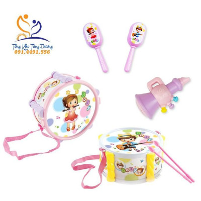 Bộ xúc xắc trống heo nhiều chi tiết cực xinh